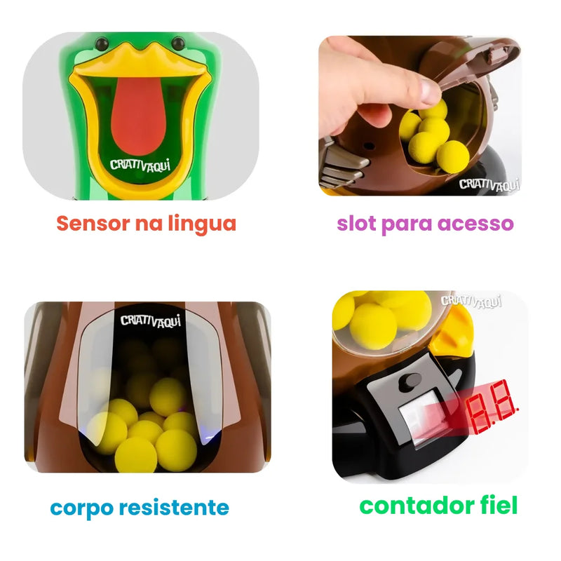 MIRAQUACK - Brinquedo Divertido para Desenvolvimento Sensorial