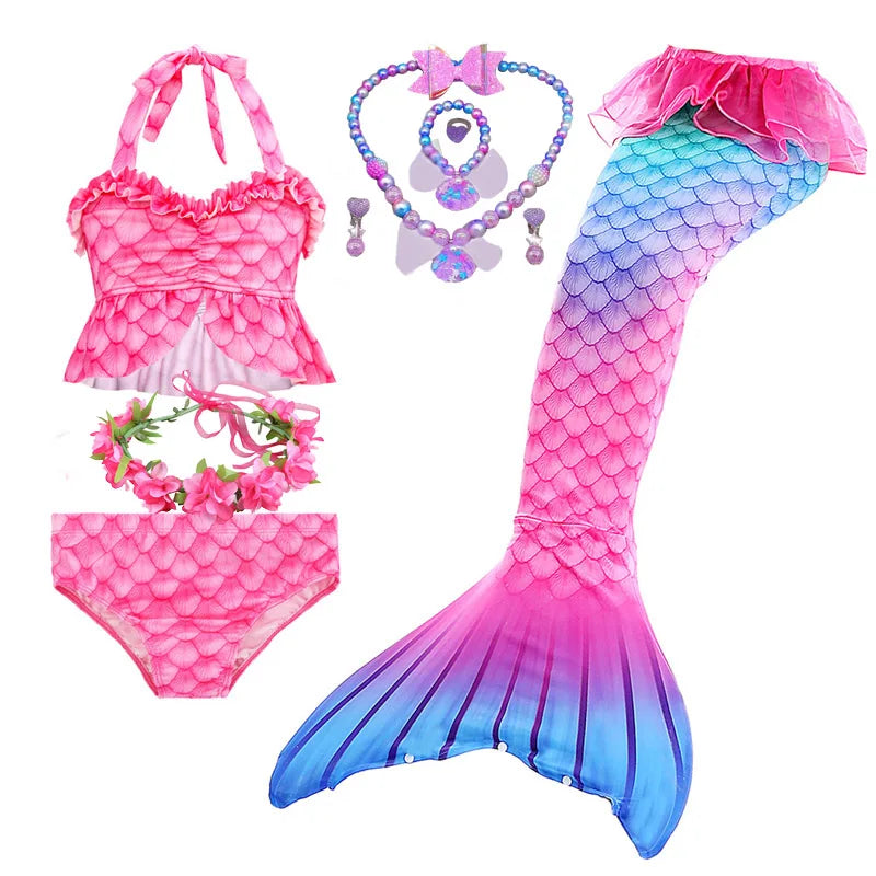 BABY PRINCESS -  Fantasia de Sereia Rosa