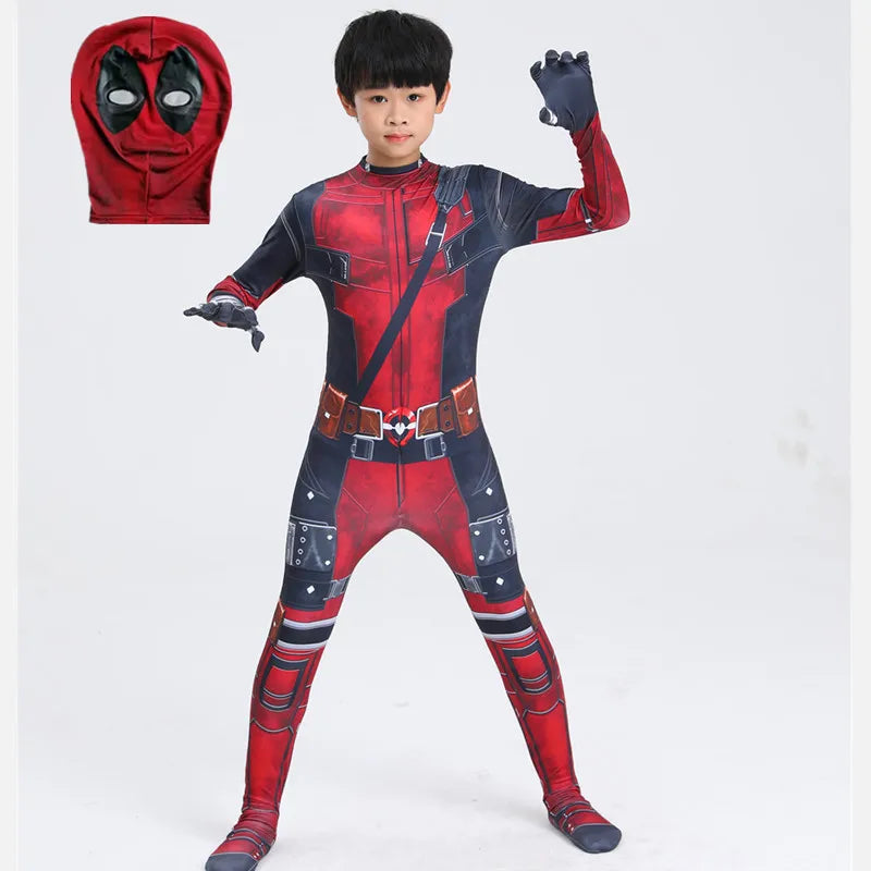 FANTASIA DEADPOOL - Fantasia Infantil de Anti-Herói