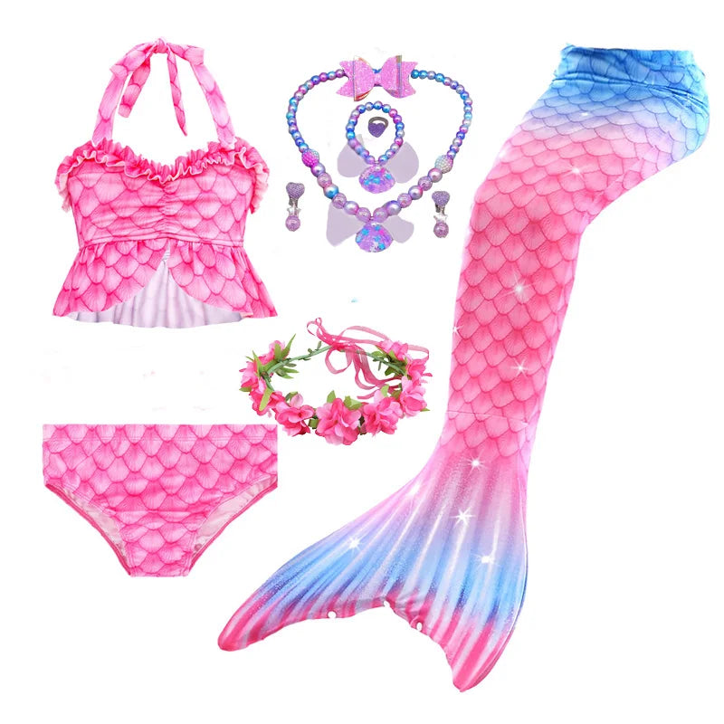 BABY PRINCESS -  Fantasia de Sereia Rosa
