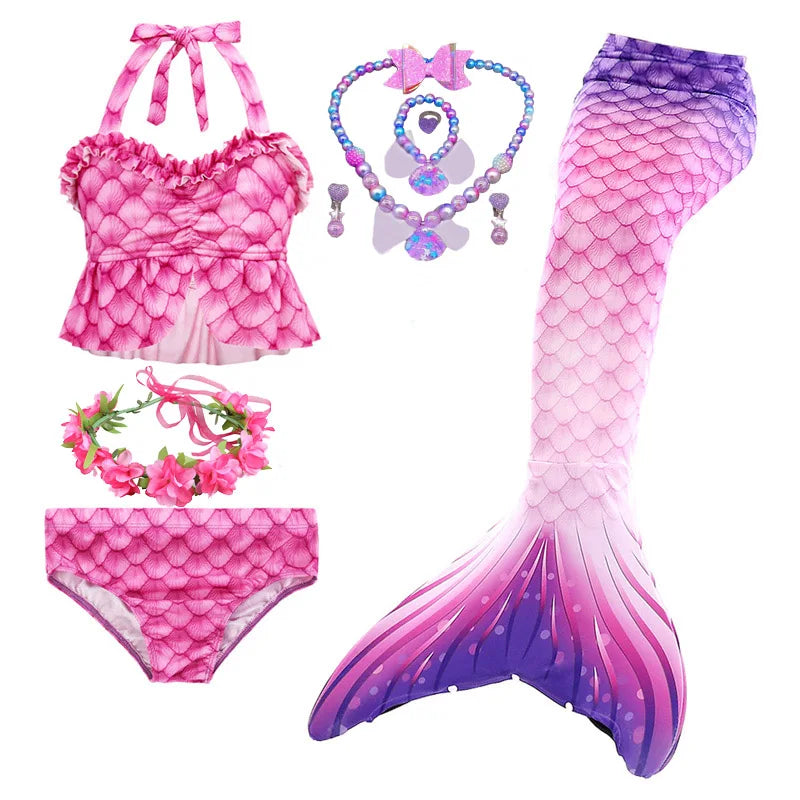 BABY PRINCESS -  Fantasia de Sereia Rosa