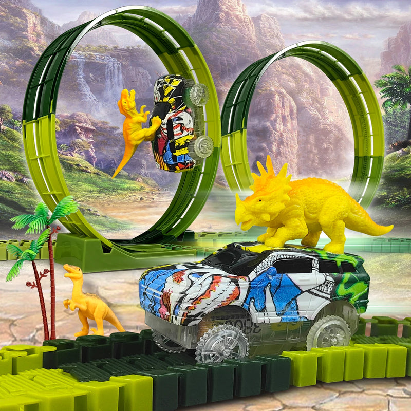DINO RACING - Pista de corrida Dinoradical