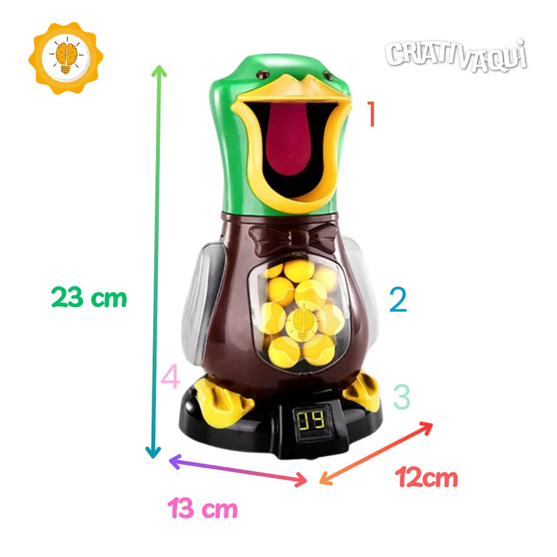 MIRAQUACK - Brinquedo Divertido para Desenvolvimento Sensorial