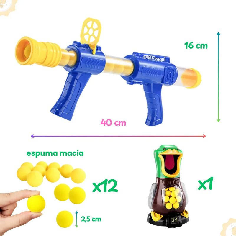 MIRAQUACK - Brinquedo Divertido para Desenvolvimento Sensorial